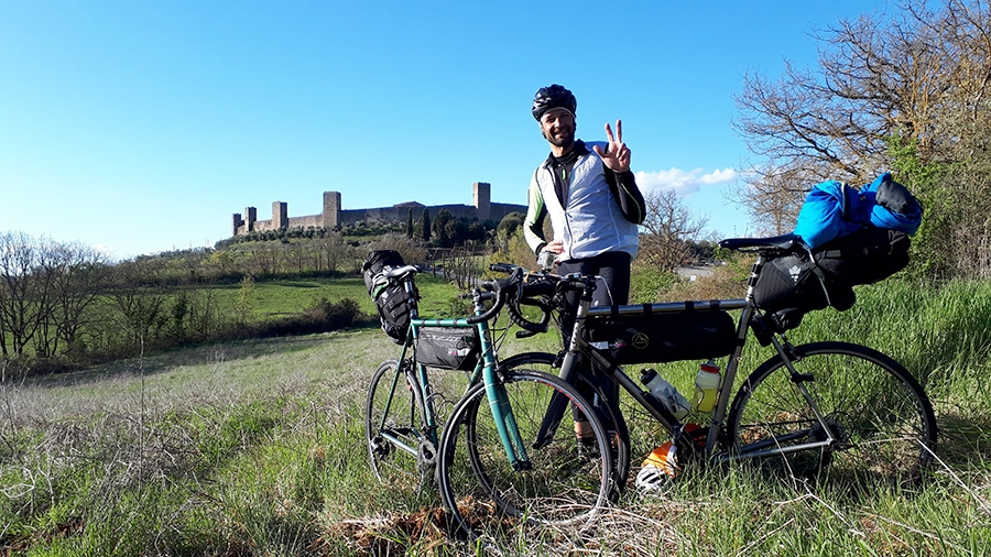 Cycling across Italy