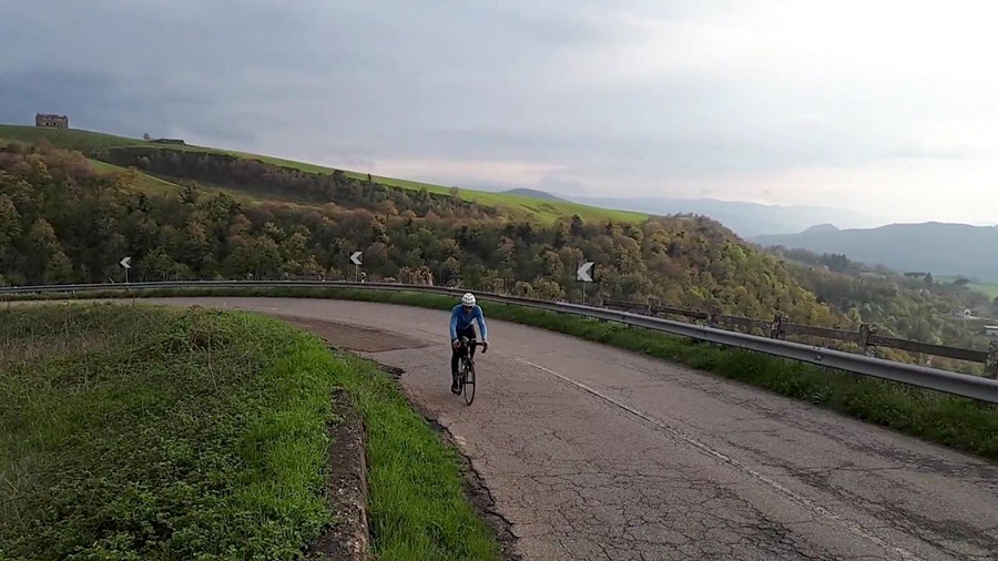 Cycling across Italy