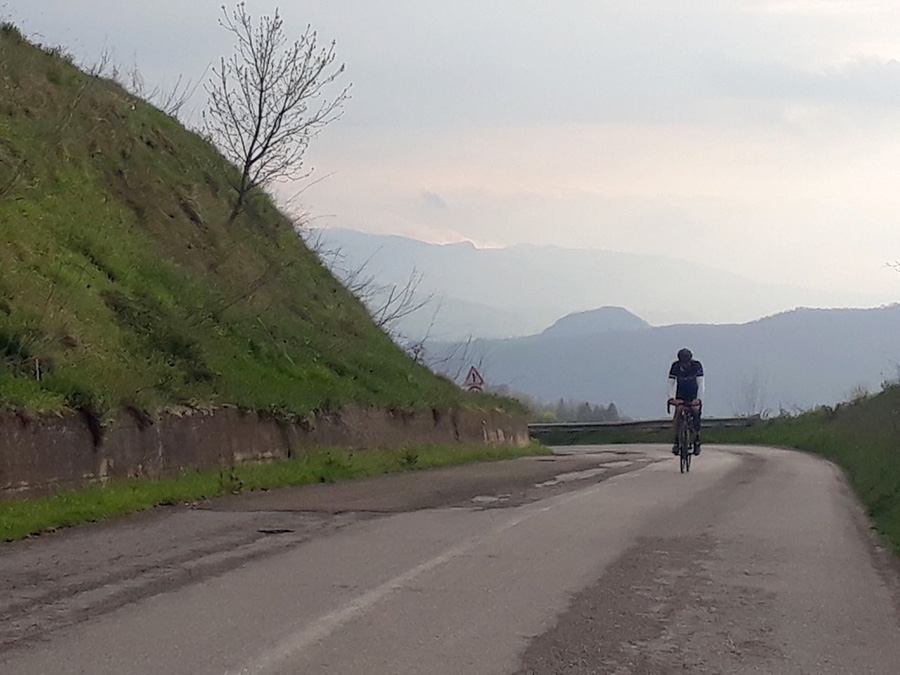 Cycling across Italy