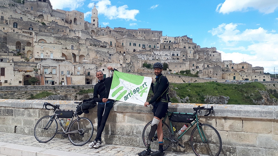 Cycling across Italy