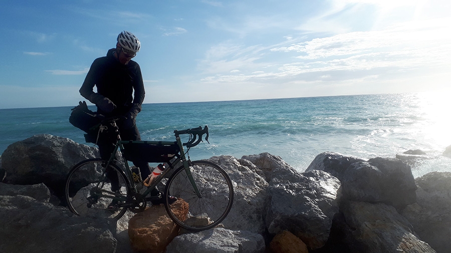 Cycling across Italy