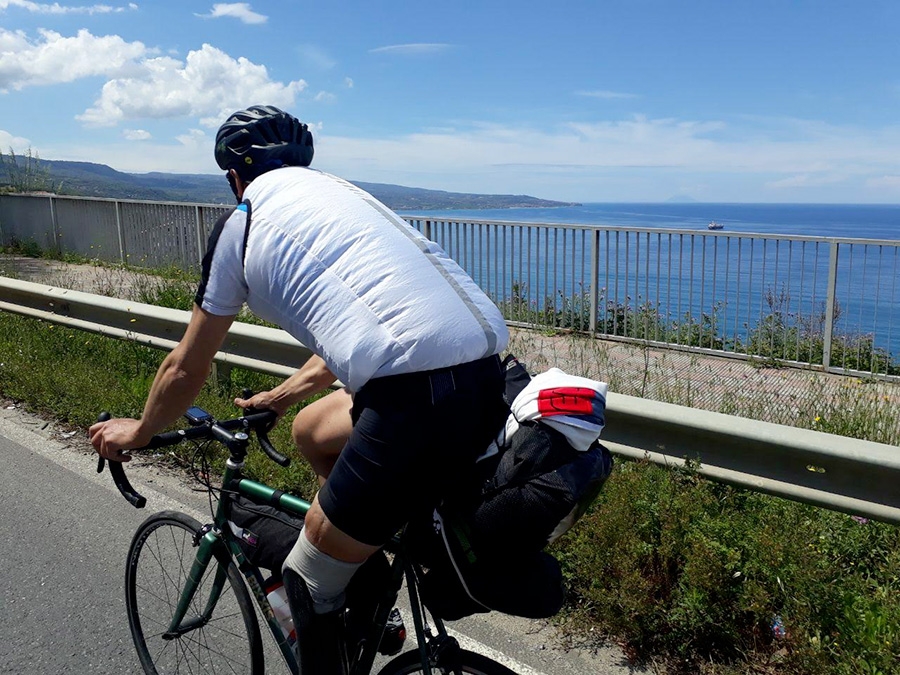 Cycling across Italy