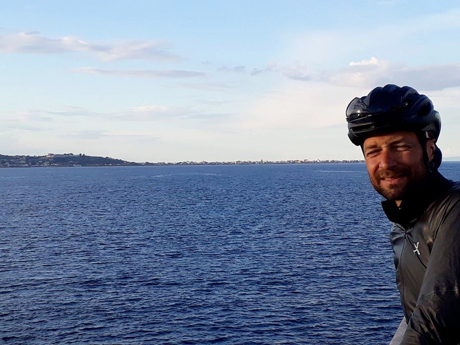 Cycling across Italy