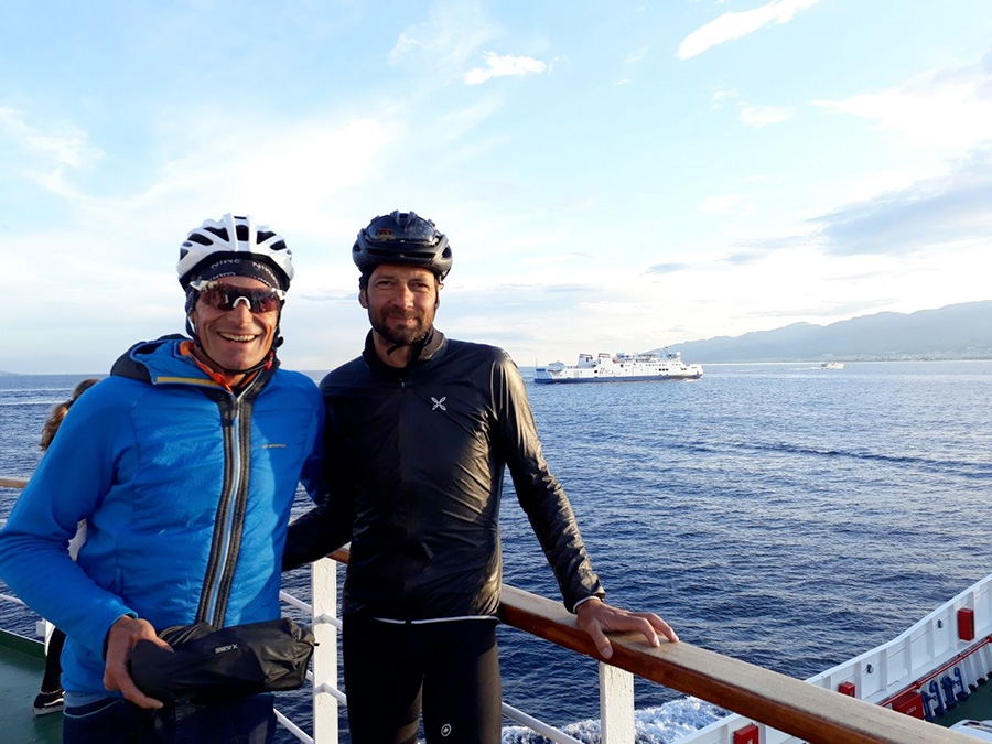 Cycling across Italy