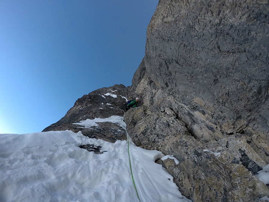 Eiger North Face, Francesco Rigon, Edoardo Saccaro