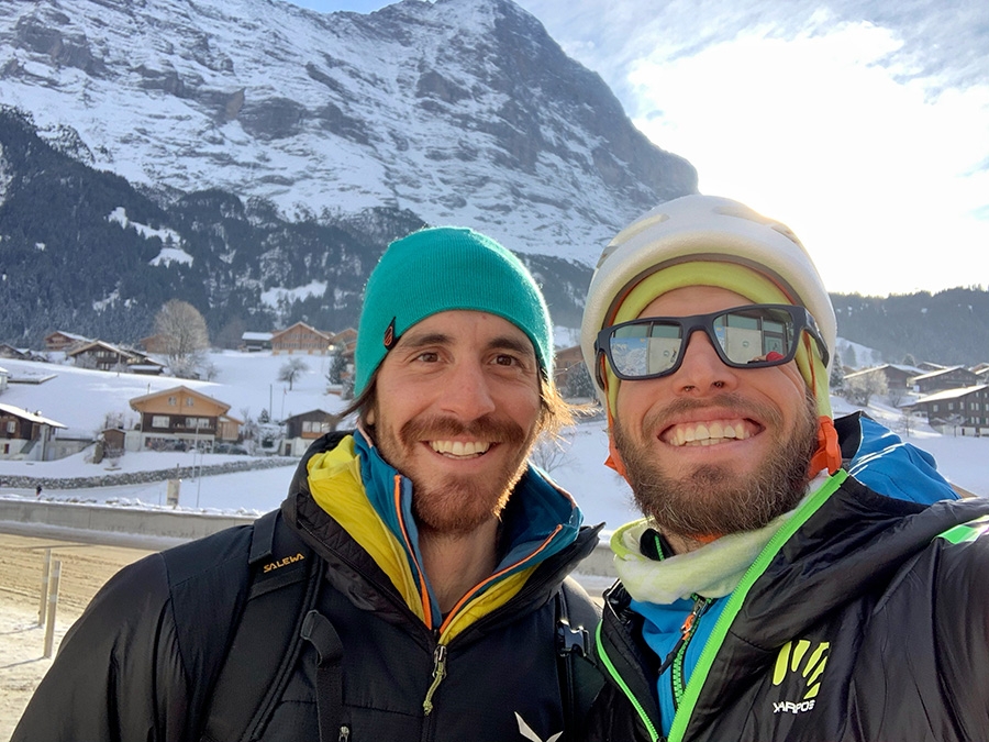 Eiger North Face, Francesco Rigon, Edoardo Saccaro