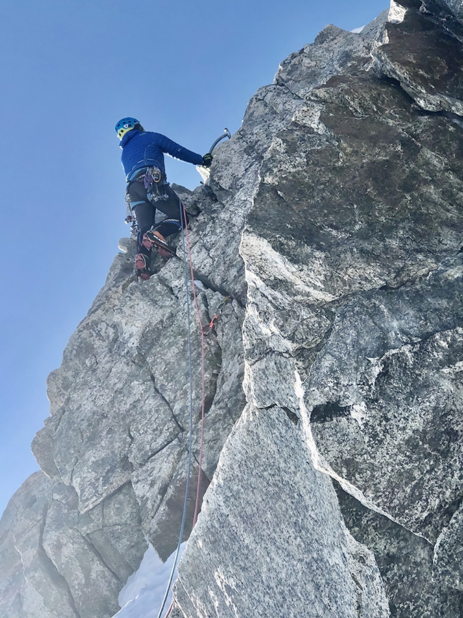 Grand Flambeau Mont Blanc, Ezio Marlier