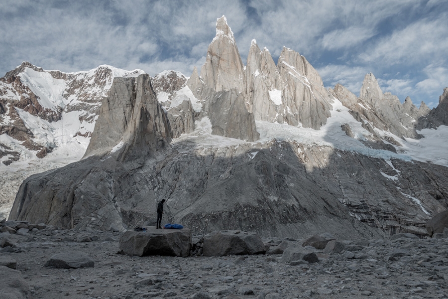 Nicolas Favresse, Sean Villanueva, Aguja Poincenot, Patagonia