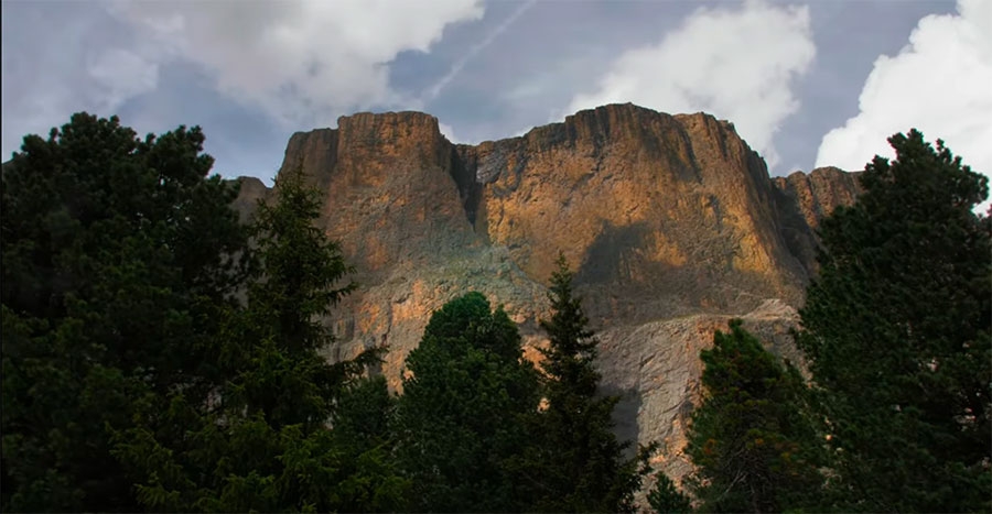 Come in un sogno, le Dolomiti in video