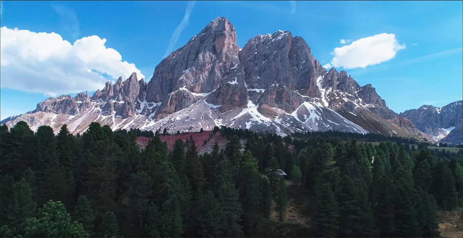 Come in un sogno, le Dolomiti in video