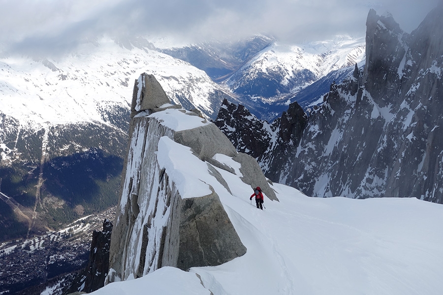 Aiguille du Plan, Mont Blanc, Mystery, Ondrej Húserka, Evka Milovská