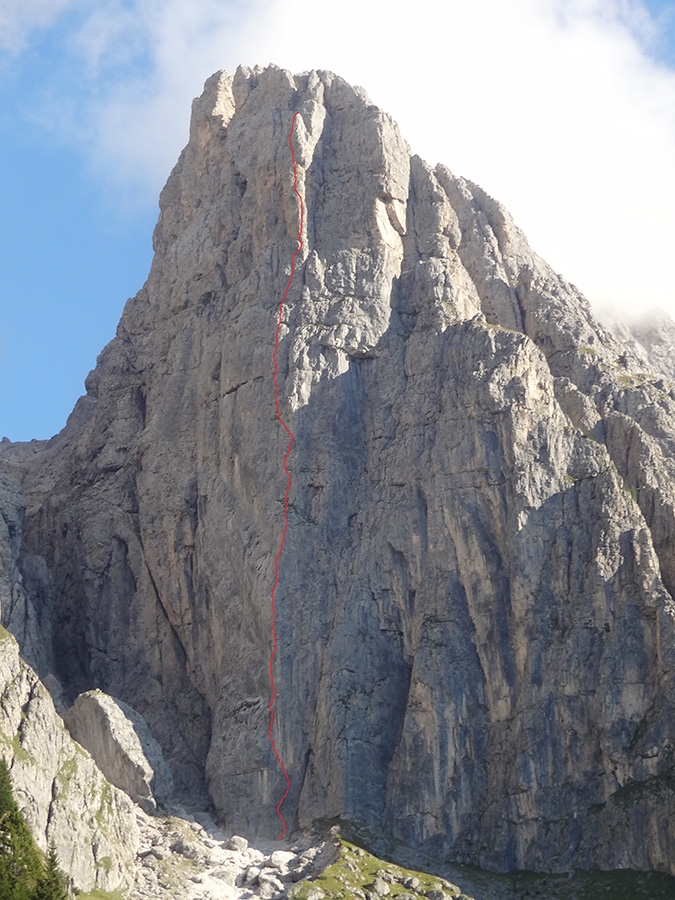 Torre Sprit, Pale di San Martino, Dolomites