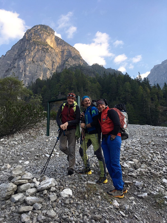 Campanile del Rifugio Pordenone, Dente del Giudizio, Monfalconi, Dolomiti Friulane