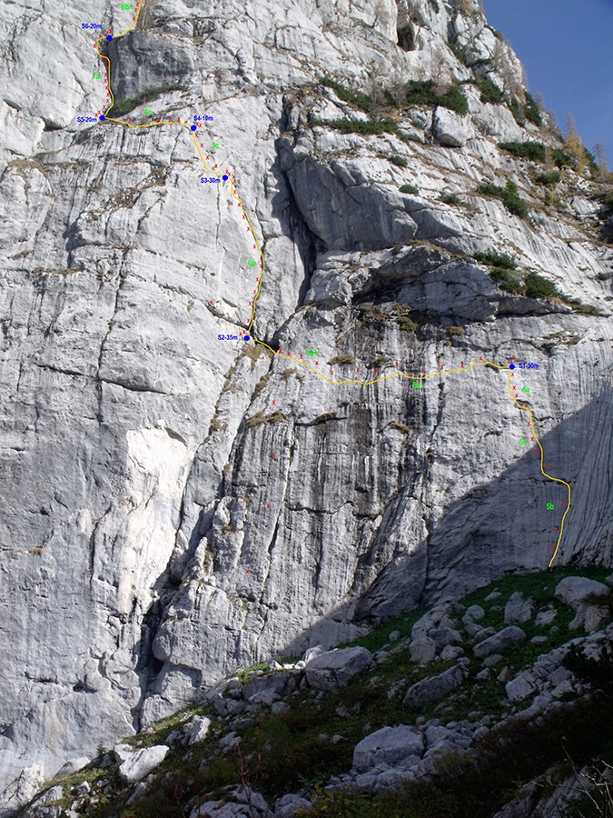 Monte Robon Alpe Giulie