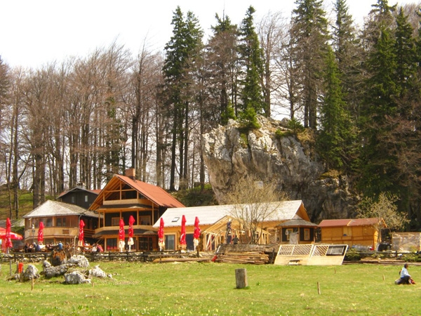Rock climbing in Romania