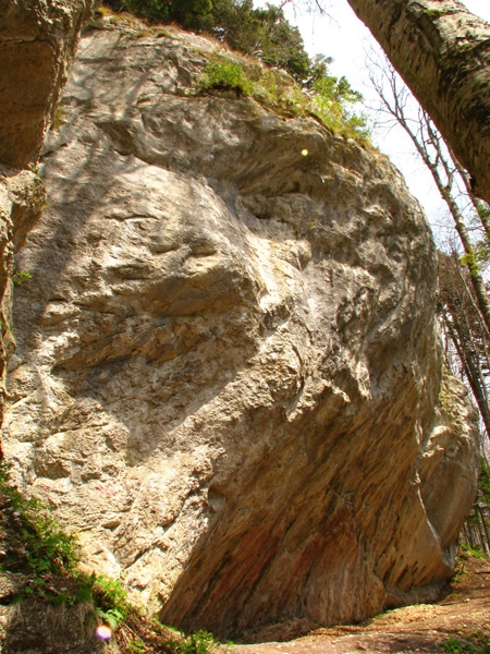 Rock climbing in Romania