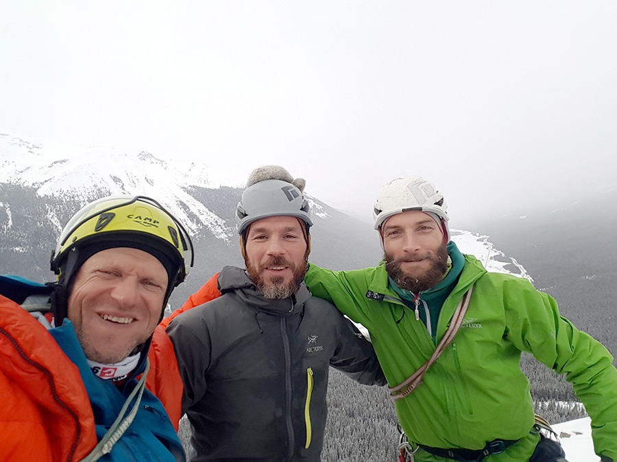 Cascate di ghiaccio in Canada, Daniele Frialdi, Marco Verzeletti, Roberto Parolari