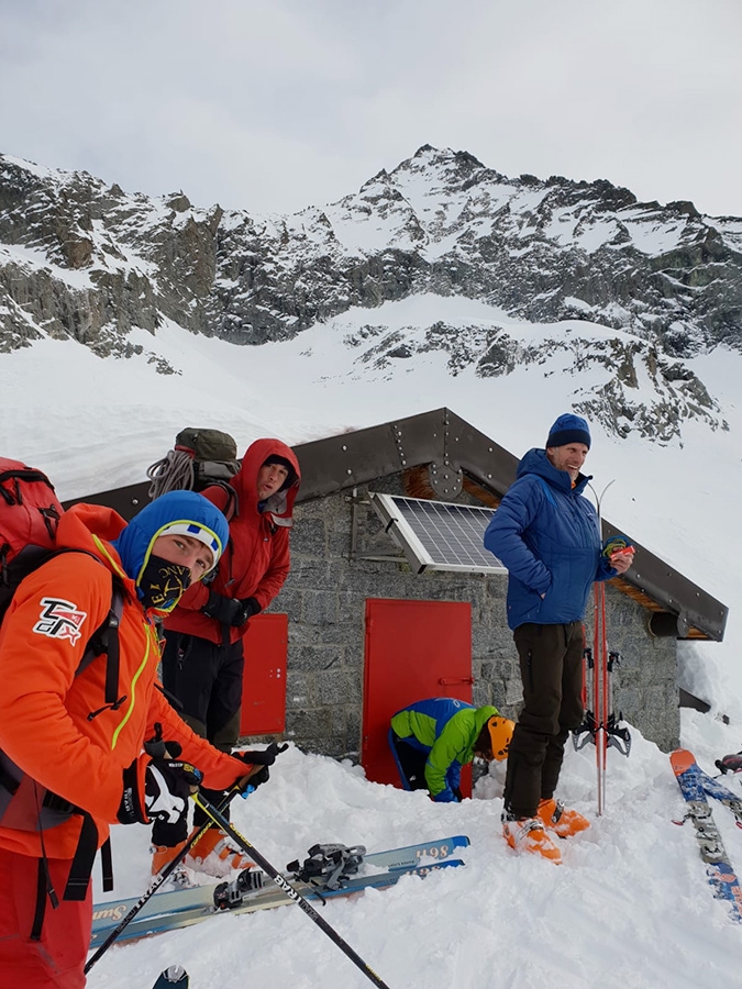 Sentiero Roma in Val Masino in inverno, Thomas Gusmeo