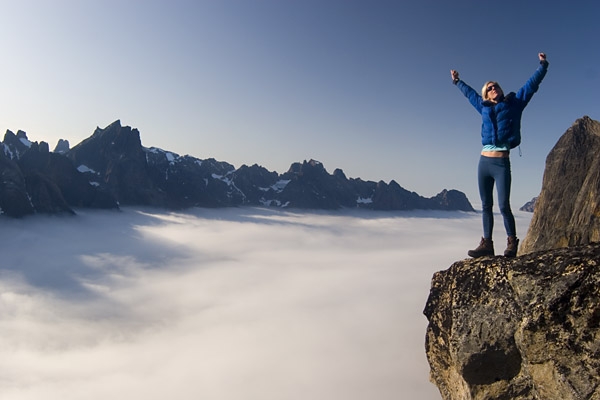 Greenland climbing, Eliza Kubarska, David Kaszlikowski