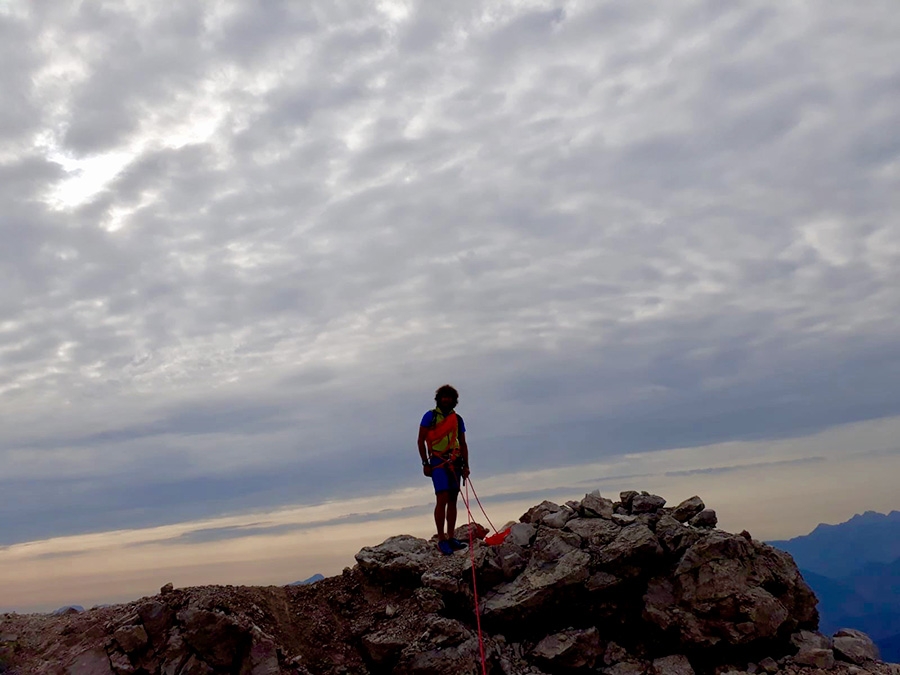 Monte Duranno, Via Normale, La Via dei Cacciatori Ertani
