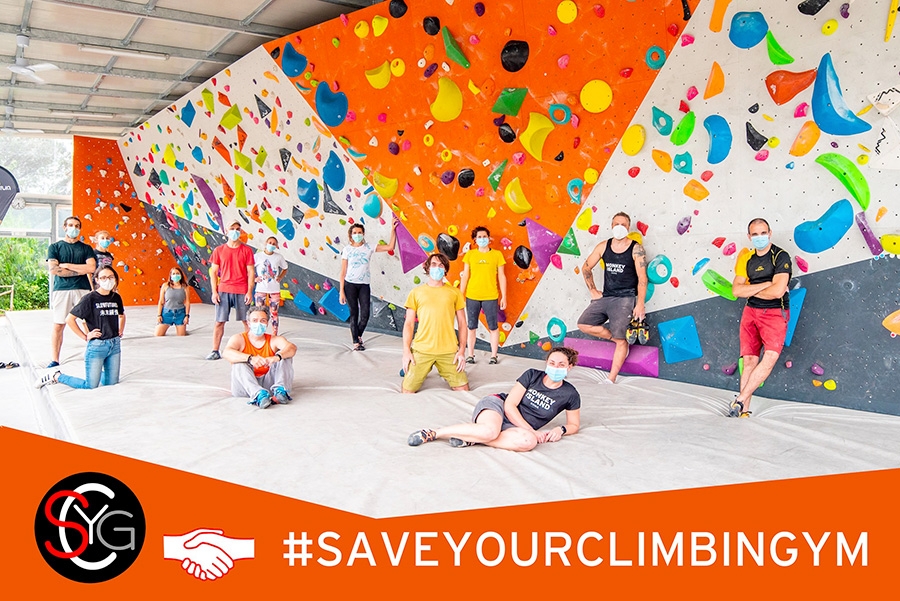 Save your climbing gym