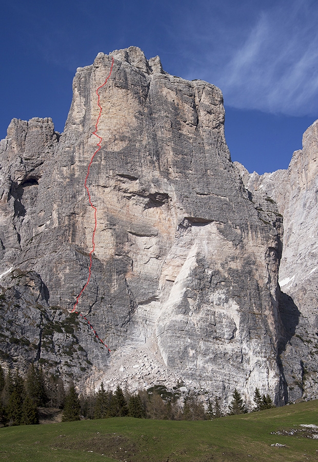 Torre Venezia, Civetta, Dolomites, Alessandro Baù