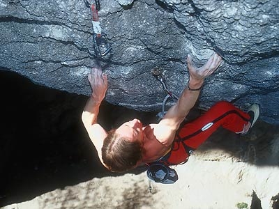 Climbing at Arco, Eremo di San Paolo, Zauberfee, Andreas Bindhammer, Christian Bindhammer