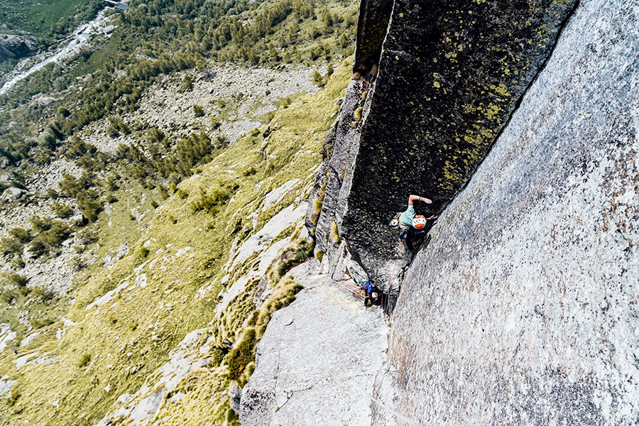 Valle Orco climbing, Federica Mingolla, Andrea Migliano