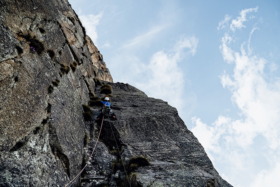 Valle Orco climbing, Federica Mingolla, Andrea Migliano