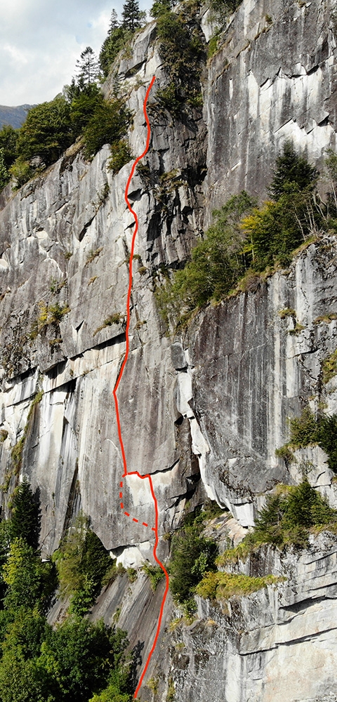 Valle Daone Scoglio di Boazzo, Nido di rondine