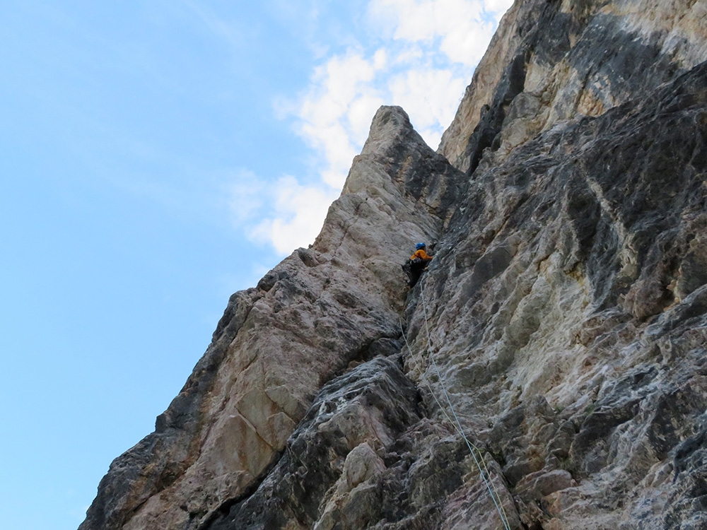 Pomagagnon, Dolomiti, Solstizio d’estate, Luca Alverà, Filippo Michielli, Riccardo Fantina