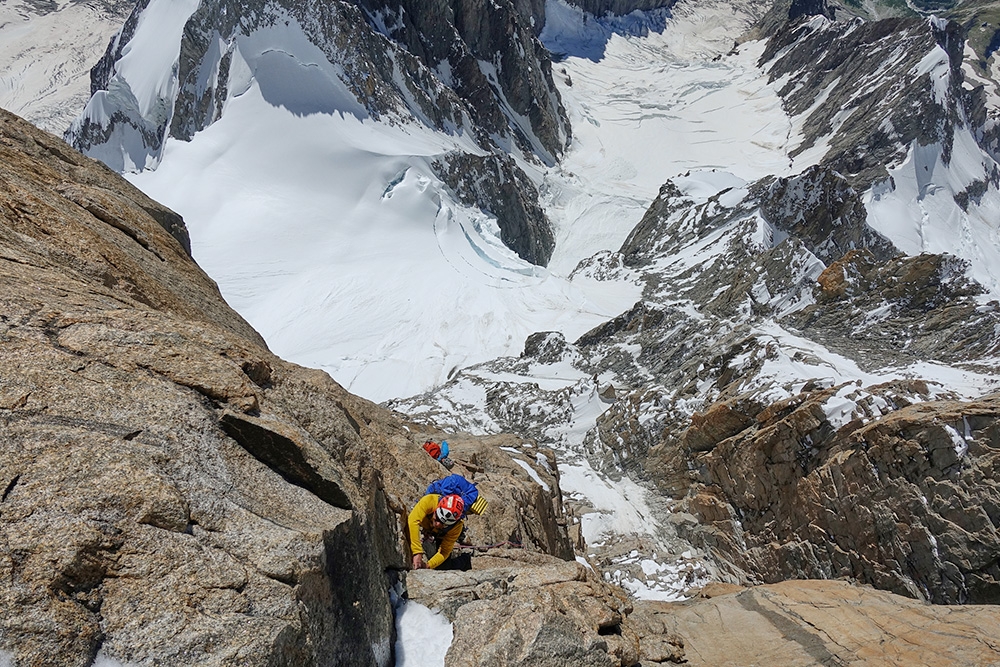 Pilone Centrale del Frêney, Monte Bianco, Mirco Grasso, Tommaso Lamantia, Francesco Rigon, Michele Zanotti