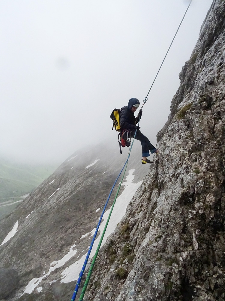 Alta infedeltà, Sasso delle Undici, Marmolada , Dolomites, Thomas Gianola, Fabrizio Della Rossa