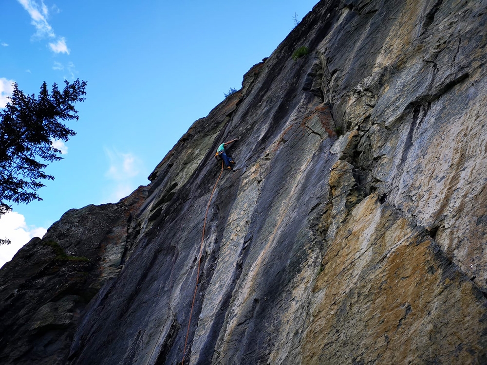 Arrampicata Barliard, Ollomont, Valle d’Aosta