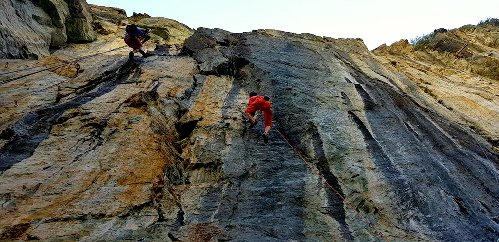 Arrampicata Barliard, Ollomont, Valle d’Aosta