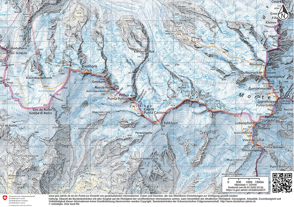 Monte Rosa Tour, Nicolas Hojac, Adrian Zurbrügg