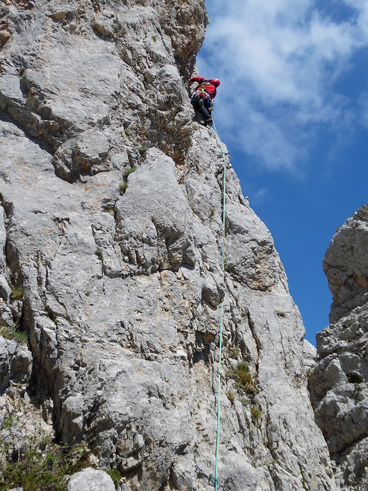 Via Spigolo Giovanni Falcone, Monte Terminillo, Appennino Centrale, Pino Calandrella, Daniele Camponeschi, Alessandro Sciucchi