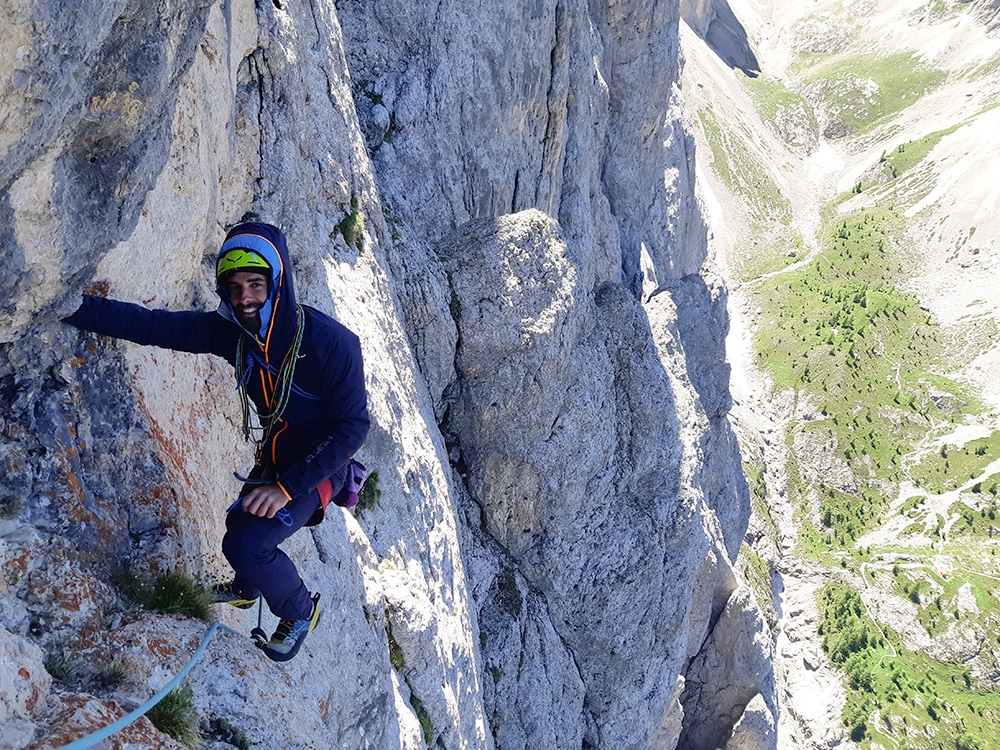 Sasso delle Undici, Torre della Vallaccia, Dolomites, Stefano Ragazzo, Silvia Loreggian