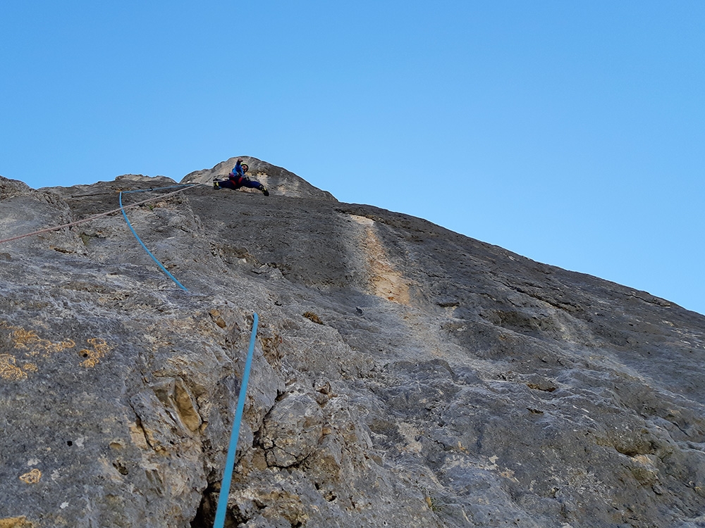 Sasso delle Undici, Torre della Vallaccia, Dolomites, Stefano Ragazzo, Silvia Loreggian