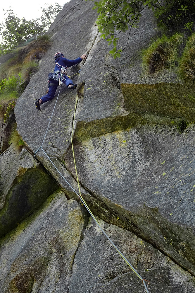 Arrampicata Valle Orco, Vallone di Piantonetto, Filippo Ghilardini, Martina Mastria, Alessandro Zuccon