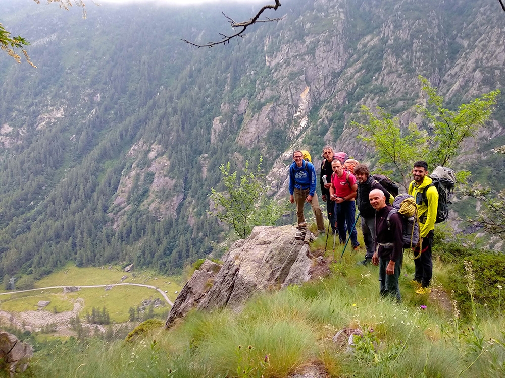 Arrampicata Valle Orco, Vallone di Piantonetto, Filippo Ghilardini, Martina Mastria, Alessandro Zuccon