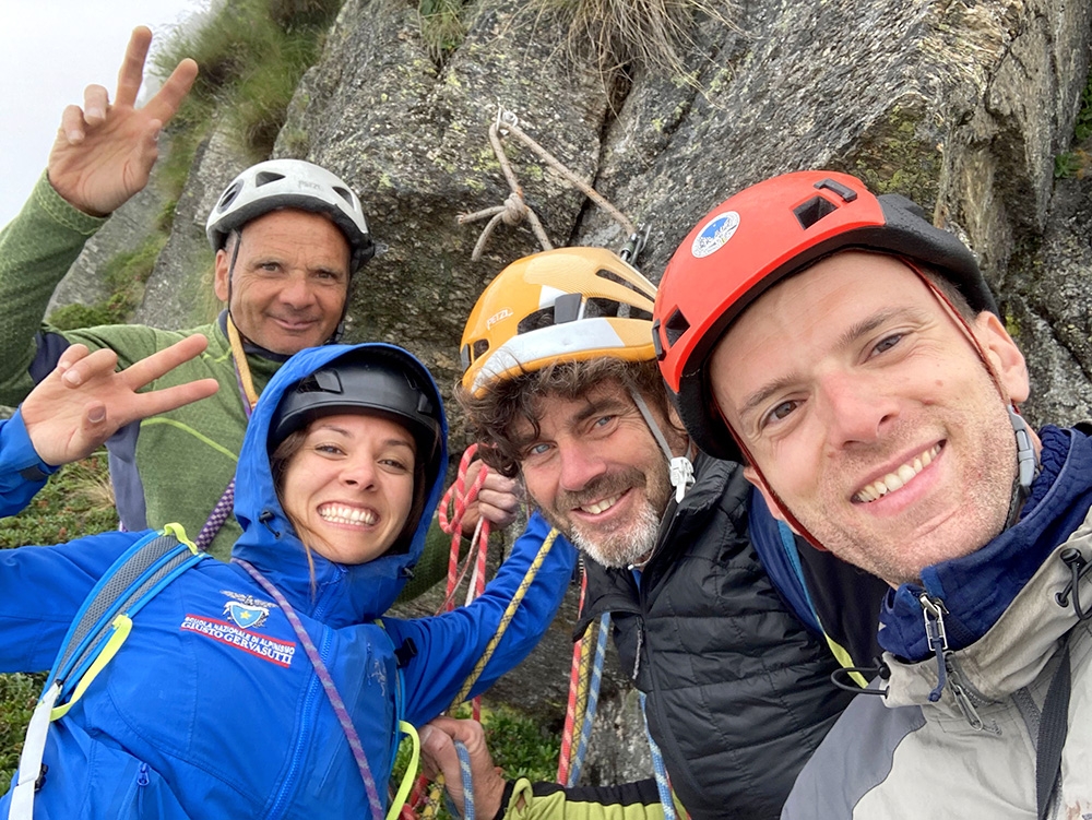 Arrampicata Valle Orco, Vallone di Piantonetto, Filippo Ghilardini, Martina Mastria, Alessandro Zuccon