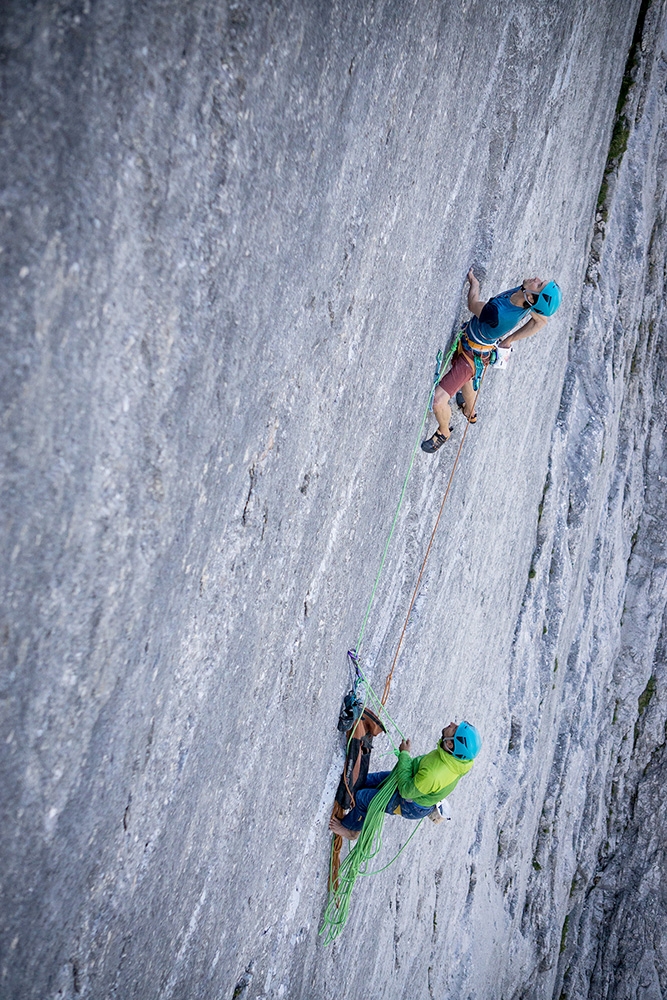 Repswand, Karwendel, Peter Manhartsberger, Klaus Gössinger