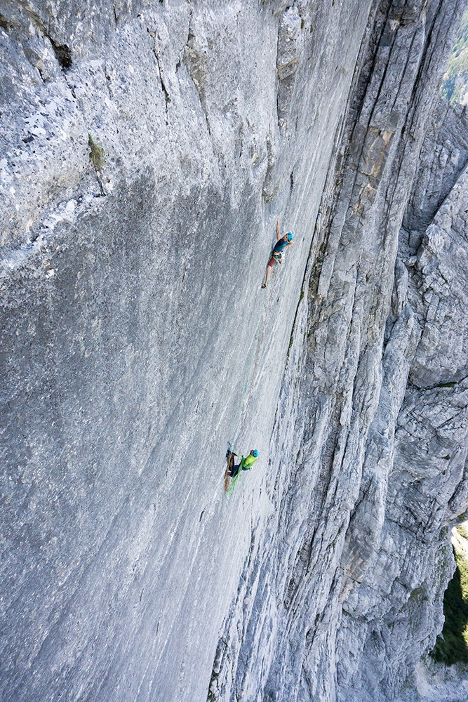 Repswand, Karwendel, Peter Manhartsberger, Klaus Gössinger