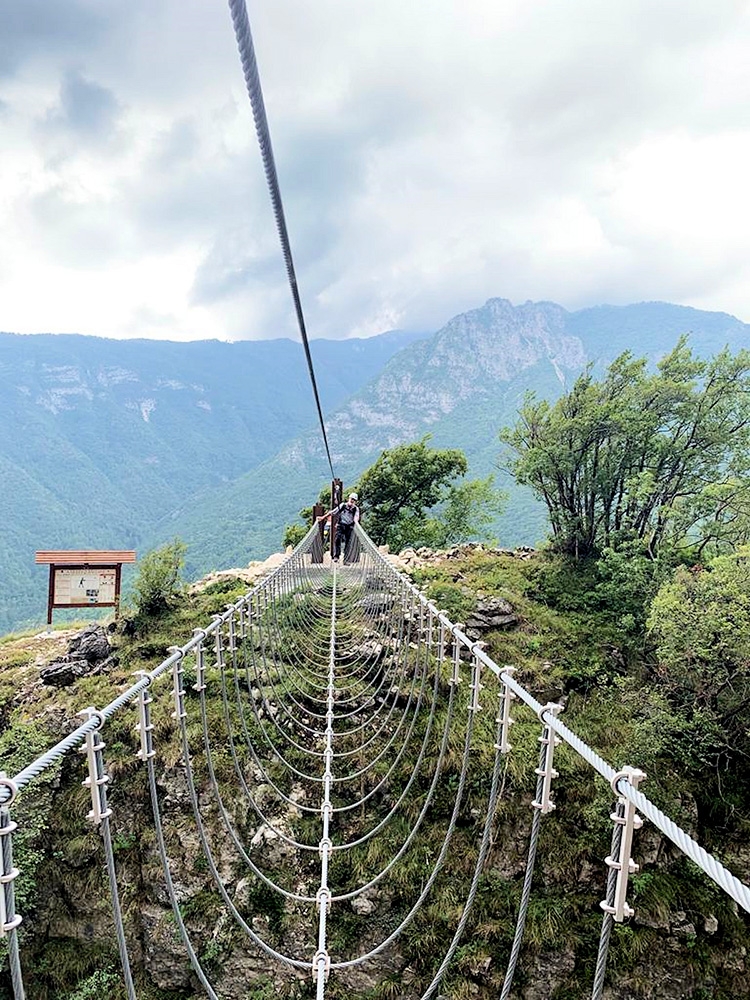 Via Ferrata Anelli delle Anguane, Valdastico