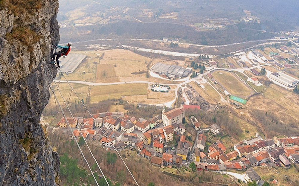 Via Ferrata Anelli delle Anguane, Valdastico
