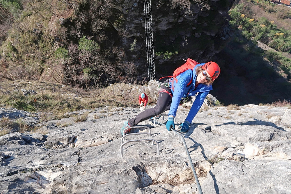 Via Ferrata Anelli delle Anguane, Valdastico