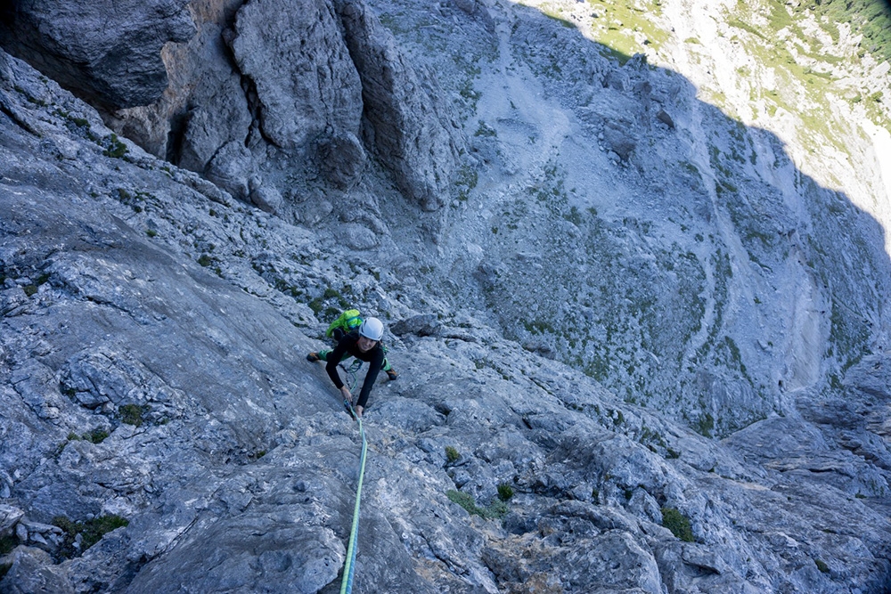 Pilastro di Misurina, Dolomiti, Peter Manhartsberger, Sabrina Ornter