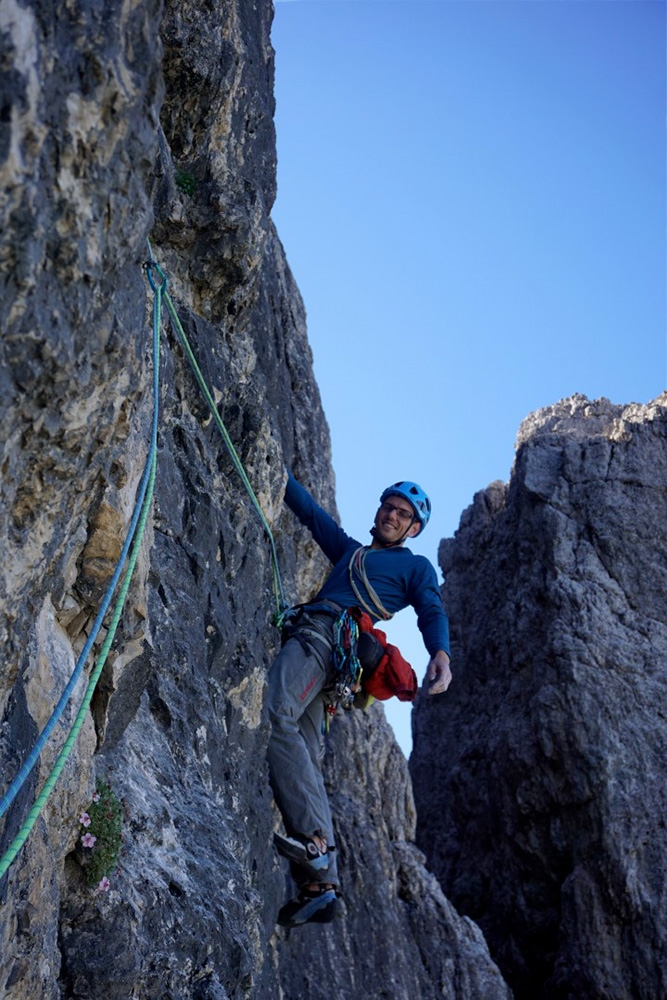 Pilastro di Misurina, Dolomiti, Peter Manhartsberger, Sabrina Ornter