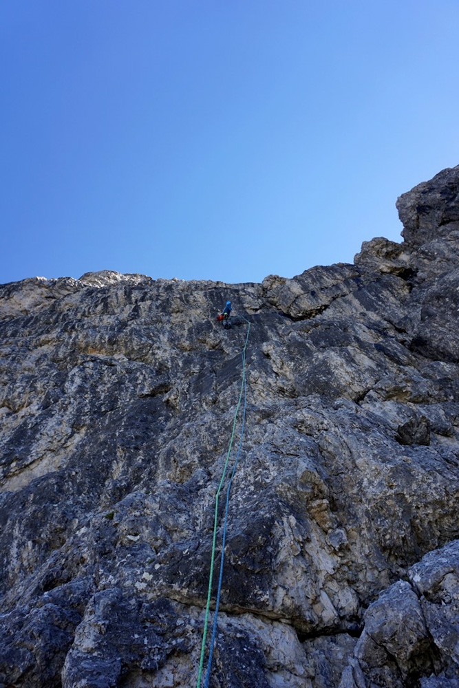 Pilastro di Misurina, Dolomites, Peter Manhartsberger, Sabrina Ornter